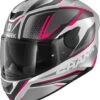 Shark D-Skwal 2 Daven Mat Zilver Zwart Violet Integraalhelm -Shark Verkoopwinkel 1 d skwal 2 daven skv 34lfront he4057