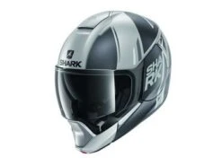 Shark Evojet Vyda Mat Zilver Antraciet Zwart SAK Systeemhelm -Shark Verkoopwinkel 60778