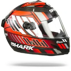 Shark Race-R Pro Carbon Zarco Speedblock Carbon Rood Wit DRW Integraalhelm -Shark Verkoopwinkel Shark race r pro carbon zarco speedblock carbon red white drw.29