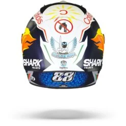 Shark Race-R Pro GP Oliveira Signature Mat Blauw Zilver Wit BSW Integraalhelm -Shark Verkoopwinkel Shark race r pro gp oliveira signature mat blue silver white bsw.19
