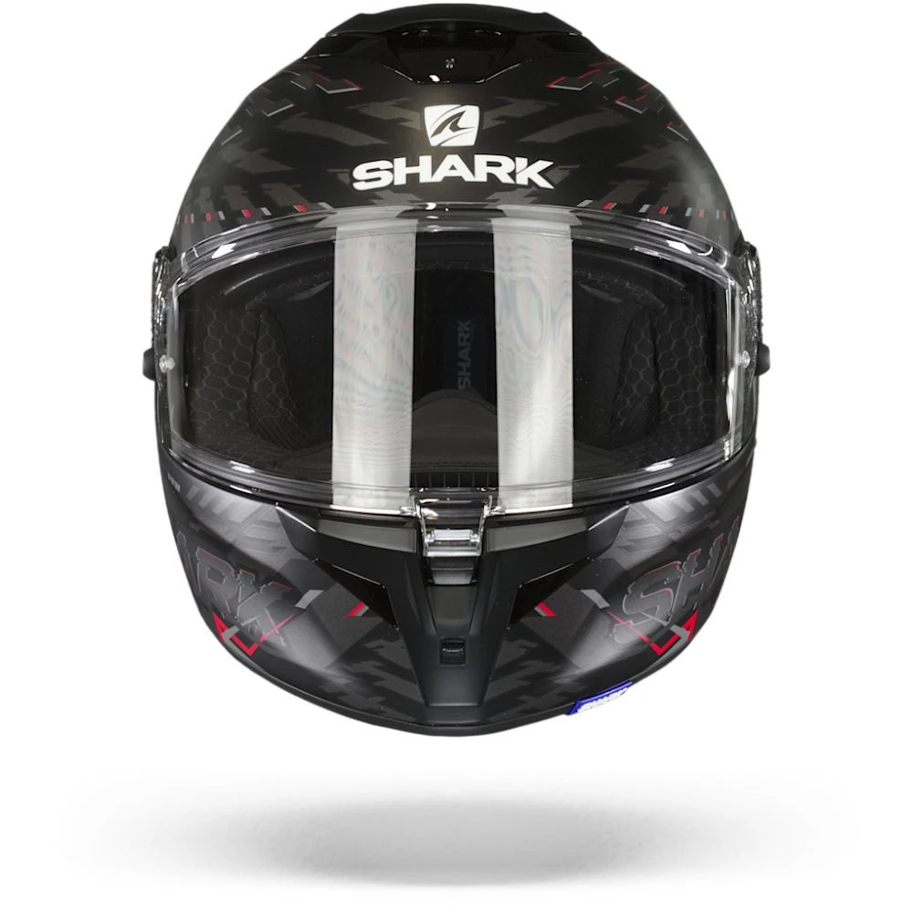 Shark Spartan GT Bcl. Micr. E-Brake Mat Mat Zwart Rood Antraciet KRA Integraalhelm 8 Shark Spartan GT Bcl. Micr. E-Brake Mat Mat Zwart Rood Antraciet KRA Integraalhelm - Afbeelding 6