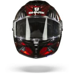 Shark Spartan GT Bcl. Micr. Replikan Zwart Chrom Rood KUR Integraalhelm -Shark Verkoopwinkel Shark spartan gt bcl micr replikan black chrom red kur.01