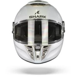 Shark Spartan RS Blank Wit Zilver Glanzend W01 Integraalhelm -Shark Verkoopwinkel Shark spartan rs blank white silver glossy w01.01