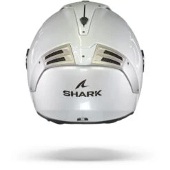 Shark Spartan RS Blank Wit Zilver Glanzend W01 Integraalhelm