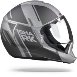 Shark Evojet Vyda Mat Zilver Antraciet Zwart SAK Systeemhelm -Shark Verkoopwinkel SharkEvojetVydaMatSAK.29