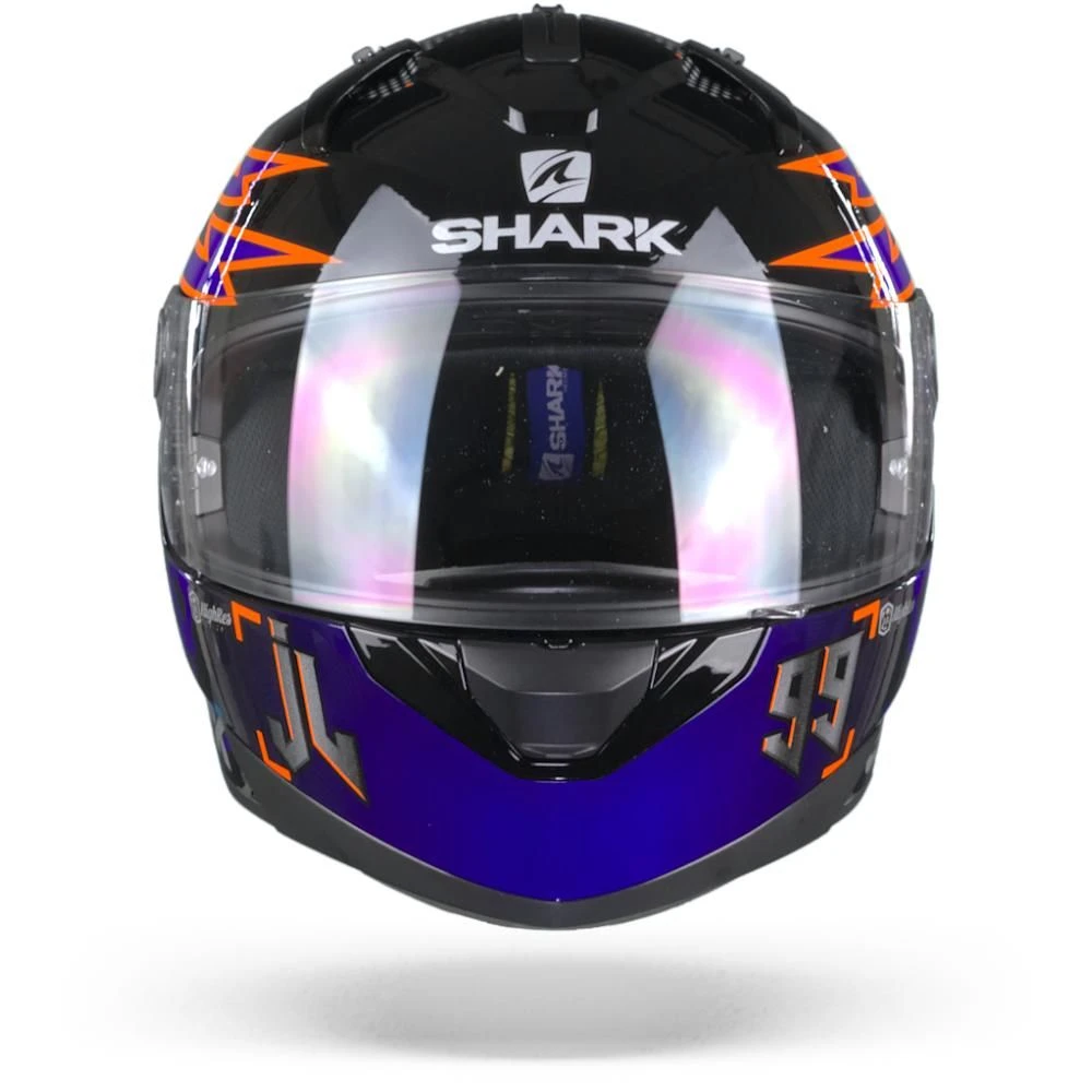 Shark Ridill 1.2 Catalan Bad Boy Zwart Blauw Oranje KBO Integraalhelm 7 Shark Ridill 1.2 Catalan Bad Boy Zwart Blauw Oranje KBO Integraalhelm - Afbeelding 5