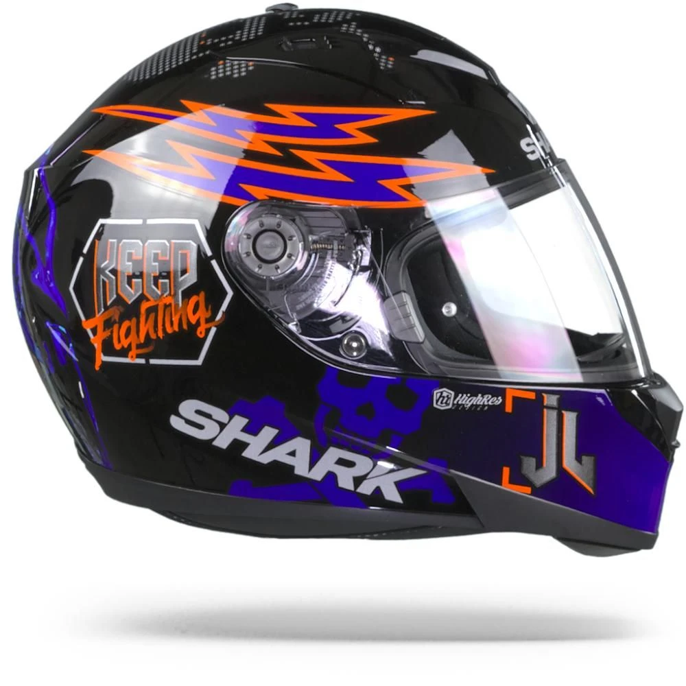 Shark Ridill 1.2 Catalan Bad Boy Zwart Blauw Oranje KBO Integraalhelm 3 Shark Ridill 1.2 Catalan Bad Boy Zwart Blauw Oranje KBO Integraalhelm
