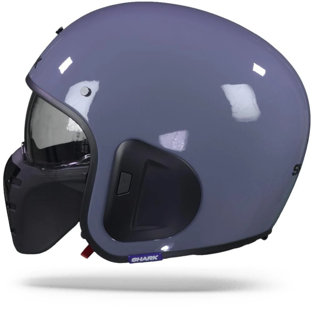 Shark S-Drak 2 Blank Nardo Grijs Jethelm 6 Shark S-Drak 2 Blank Nardo Grijs Jethelm - Afbeelding 4