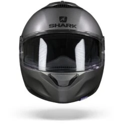 Shark Spartan 1.2 Blank Zwart Antraciet Matt AMA -Shark Verkoopwinkel SharkSpartanBlankMattAMA.01