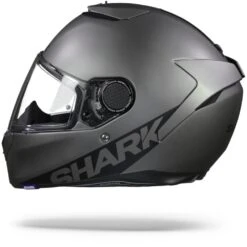 Shark Spartan 1.2 Blank Zwart Antraciet Matt AMA -Shark Verkoopwinkel SharkSpartanBlankMattAMA.11