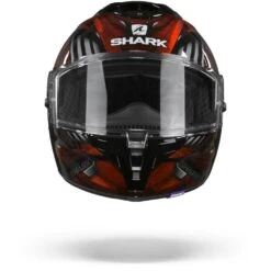 Shark Spartan GT Replikan KUR Zwart Chrome Rood Integraalhelm