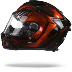 Shark Spartan GT Replikan KUR Zwart Chrome Rood Integraalhelm -Shark Verkoopwinkel SharkSpartanGTReplikanKUR.11