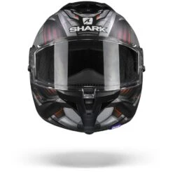 Shark Spartan GT Replican Mat KUS Zwart Chrome Zilver Integraalhelm -Shark Verkoopwinkel SharkSpartanGTReplikanKUS.01