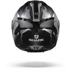 Shark Spartan GT Replican Mat KUS Zwart Chrome Zilver Integraalhelm -Shark Verkoopwinkel SharkSpartanGTReplikanKUS.19