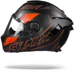Shark Spartan GT Ryser Mat Zwart Antraciet Oranje Integraalhelm 13 Shark Spartan GT Ryser Mat Zwart Antraciet Oranje Integraalhelm -Shark Verkoopwinkel SharkSpartanGTRyserMatKAO.11