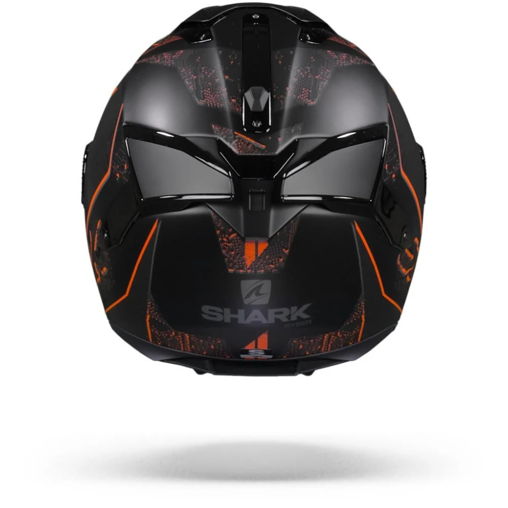 Shark Spartan GT Ryser Mat Zwart Antraciet Oranje Integraalhelm 6 Shark Spartan GT Ryser Mat Zwart Antraciet Oranje Integraalhelm - Afbeelding 4