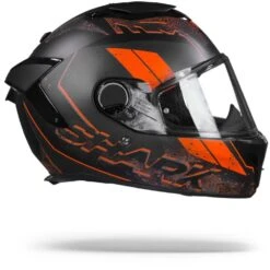 Shark Spartan GT Ryser Mat Zwart Antraciet Oranje Integraalhelm 15 Shark Spartan GT Ryser Mat Zwart Antraciet Oranje Integraalhelm -Shark Verkoopwinkel SharkSpartanGTRyserMatKAO.29