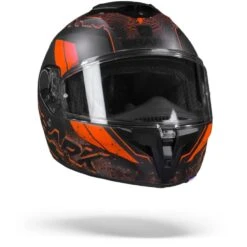 Shark Spartan GT Ryser Mat Zwart Antraciet Oranje Integraalhelm
