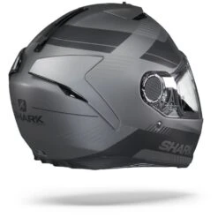 Shark Spartan 1.2 Strad Mat Zwart Antraciet Zilver Integraalhelm -Shark Verkoopwinkel Shark spartan 1.2 strad man anthracite black silver.24