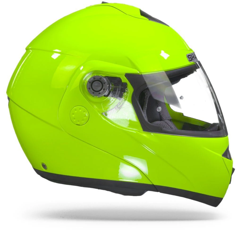 Shark Openline Hi Visibility YKY Systeemhelm 6 Shark Openline Hi Visibility YKY Systeemhelm - Afbeelding 4