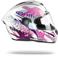 Shark D-Skwal 2 Shigan Wit Zwart Violet WKV Integraalhelm -Shark Verkoopwinkel d skwal 2 shigan wkv white black viol.29 1