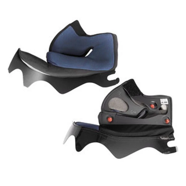 SHARK SPARTAN CARBON 1.2 Zwart Wangkussens (25mm)