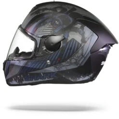 Shark D-Skwal 2 Atraxx Mat Zwart Antraciet Blauw KAB Integraalhelm -Shark Verkoopwinkel shark d skwal 2 atraxx mat black anthracite blue kab.11