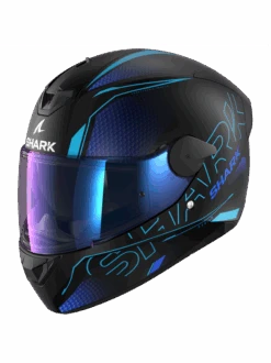 Shark D-Skwal 2 Cadium Mat Zwart Blauw Zwart KBK Integraalhelm