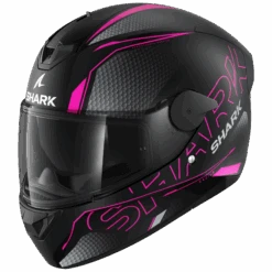Shark D-Skwal 2 Cadium Mat Zwart Violet Zwart KVK Integraalhelm