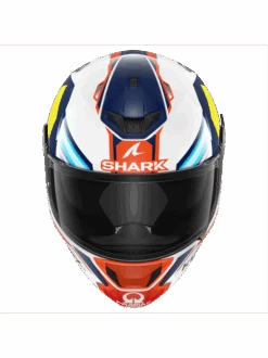 Shark D-Skwal 2 Replica Jorge Martin Wit Blauw Rood WBR Integraalhelm -Shark Verkoopwinkel shark d skwal 2 replica jorge martin white blue red wbr 3