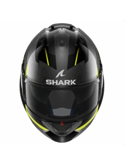 Shark Evo ES Kryd Antraciet Zwart Geel AKY Systeemhelm