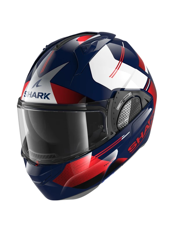 Shark Evo GT Tekline Burgundy BUR Systeemhelm 4 Shark Evo GT Tekline Burgundy BUR Systeemhelm - Afbeelding 2