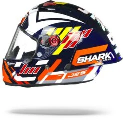 Shark Race-R Pro GP Zarco Signature Blauw Wit Rood BWR Integraalhelm -Shark Verkoopwinkel shark race r pro gp zarco signature blue white red bwr.11