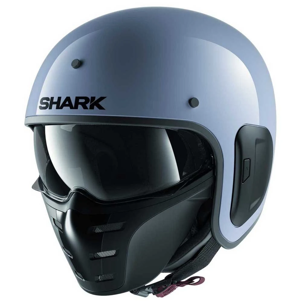 Shark S-Drak 2 Blank Nardo Grijs Jethelm 9 Shark S-Drak 2 Blank Nardo Grijs Jethelm - Afbeelding 7