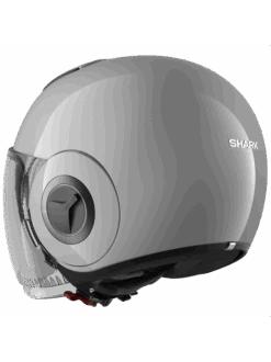 Shark Shark Nano Blank Gun Zilver S05 Jethelm -Shark Verkoopwinkel shark shark nano blank gun silver s05 2