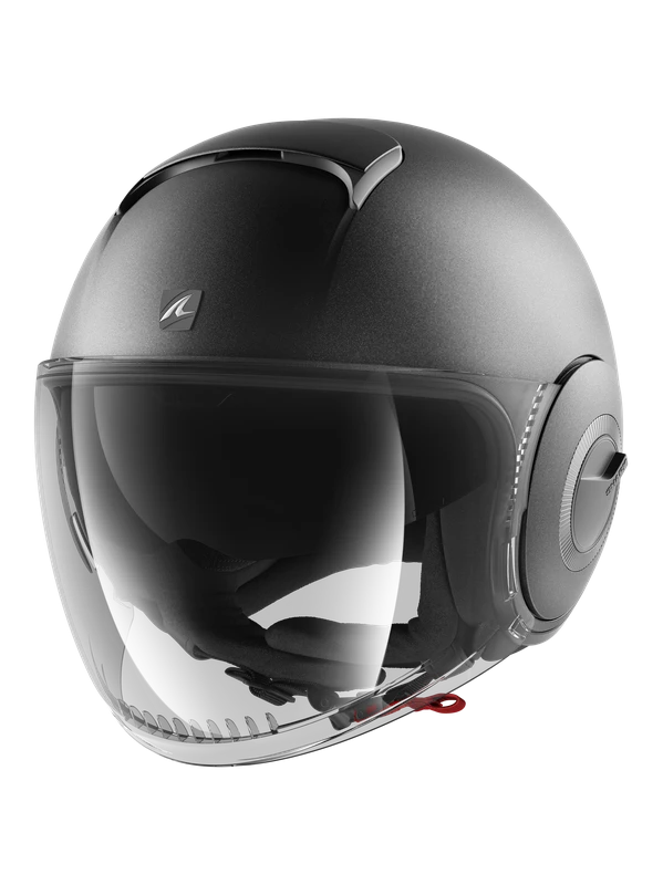 Shark Shark Nano Blank Mat Gun Metaal A06 Jethelm 3 Shark Shark Nano Blank Mat Gun Metaal A06 Jethelm