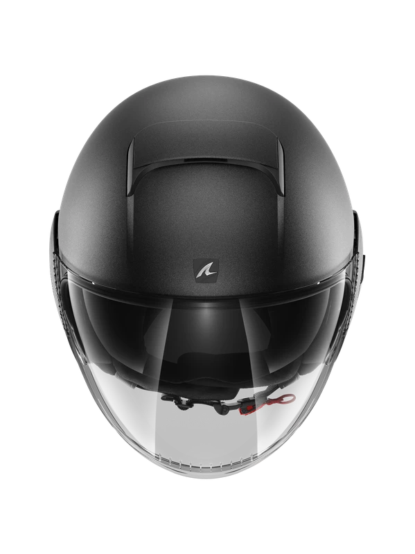 Shark Shark Nano Blank Mat Gun Metaal A06 Jethelm 4 Shark Shark Nano Blank Mat Gun Metaal A06 Jethelm - Afbeelding 2