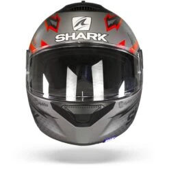 Shark Spartan 1.2 Adrian Parassol Mat Antraciet Anthracite Rood AAR Integraalhelm -Shark Verkoopwinkel shark spartan 1.2 adrian parassol mat anthracite anthracite red aar.01