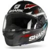 Shark Spartan 1.2 Adrian Parassol Mat Zwart Zilver Rood Integraalhelm -Shark Verkoopwinkel shark spartan 1.2 adrian parassol mat black silver red frontpage