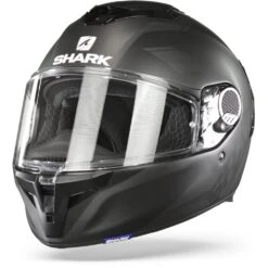 Shark Spartan GT Blank Mat Bcl. Micr. Zwart Antraciet Anthracite KAA Integraalhelm -Shark Verkoopwinkel shark spartan gt blank mat bcl micr black anthracite anthracite kaa frontpage