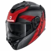Shark Spartan GT Elgen Mat Bcl. Micr. Zwart Antraciet Rood KAR Integraalhelm 1 Shark Spartan GT Elgen Mat Bcl. Micr. Zwart Antraciet Rood KAR Integraalhelm -Shark Verkoopwinkel shark spartan gt blank mat bcl micr black anthracite red kar 1