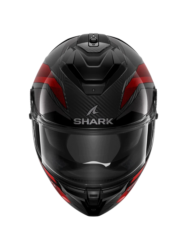 Shark Spartan GT Pro Ritmo Carbon Carbon Rood Chrom DRU Integraalhelm 4 Shark Spartan GT Pro Ritmo Carbon Carbon Rood Chrom DRU Integraalhelm - Afbeelding 2