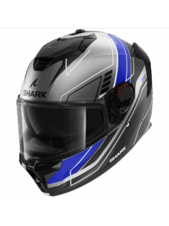 Shark Spartan GT Pro Toryan Mat Antraciet Blauw Zwart ABK Integraalhelm
