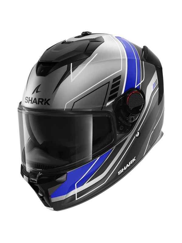 Shark Spartan GT Pro Toryan Mat Antraciet Blauw Zwart ABK Integraalhelm 3 Shark Spartan GT Pro Toryan Mat Antraciet Blauw Zwart ABK Integraalhelm