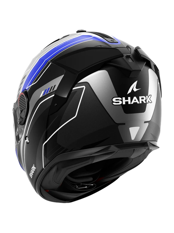 Shark Spartan GT Pro Toryan Mat Antraciet Blauw Zwart ABK Integraalhelm 4 Shark Spartan GT Pro Toryan Mat Antraciet Blauw Zwart ABK Integraalhelm - Afbeelding 2