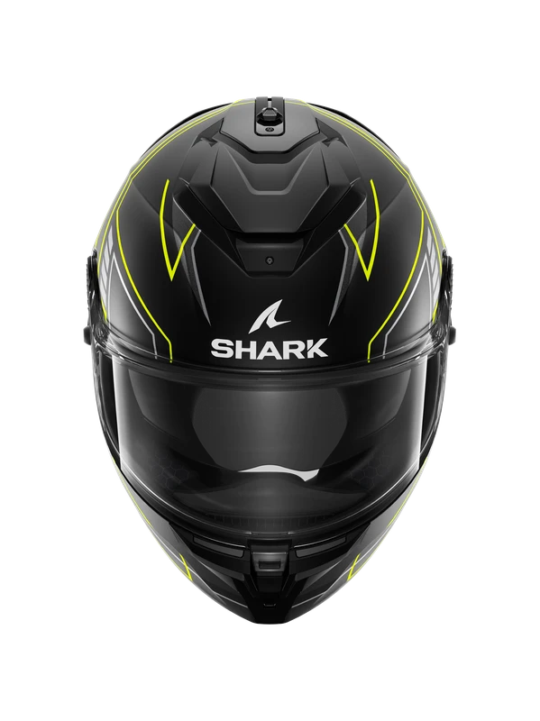 Shark Spartan GT Pro Toryan Mat Zwart Geel Antraciet KYA Integraalhelm 5 Shark Spartan GT Pro Toryan Mat Zwart Geel Antraciet KYA Integraalhelm - Afbeelding 3