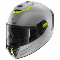 Shark Spartan RS Blank Mat Sp Zilver Geel Zilver SYS Integraalhelm