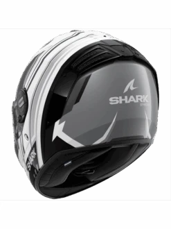 Shark Spartan RS Byhron Wit Zwart Chrom WKU Integraalhelm
