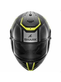 Shark Spartan RS Carbon Shawn Carbon Geel Antraciet DYA Integraalhelm