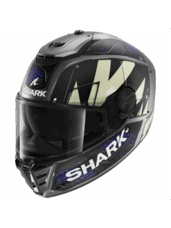 Shark Spartan RS Stingrey Mat Antraciet Antraciet Blauw AAB Integraalhelm -Shark Verkoopwinkel shark spartan rs stingrey mat anthracite anthracite blue aab 1